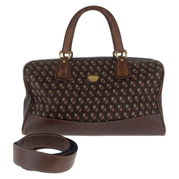 Gucci | Bags | Gucci Old Gucci Horsebit Pattern Brown Gold Hardware ...